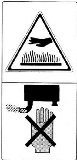 KUBOTA B1220 - Pictogrammes de sécurité - 4