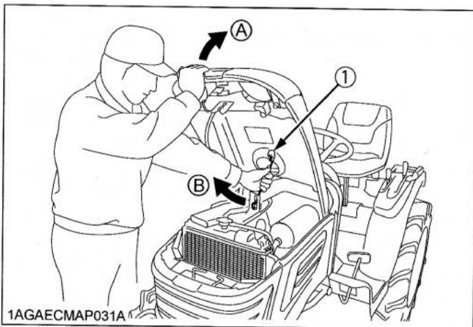 KUBOTA B1220 - Capot - 2