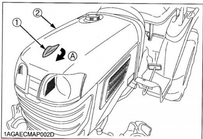 KUBOTA B1220 - Capot - 1