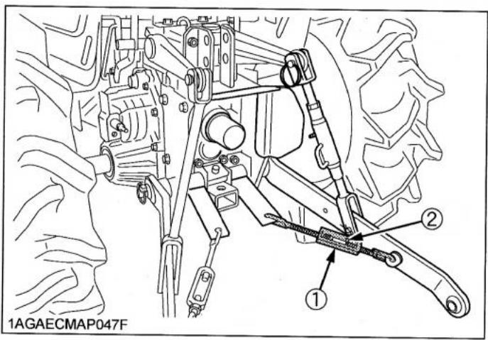 KUBOTA B1220 - Chaines stabilisatrices - 1