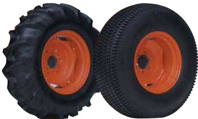 KUBOTA L3200 - Choix des pneumatiques - 1