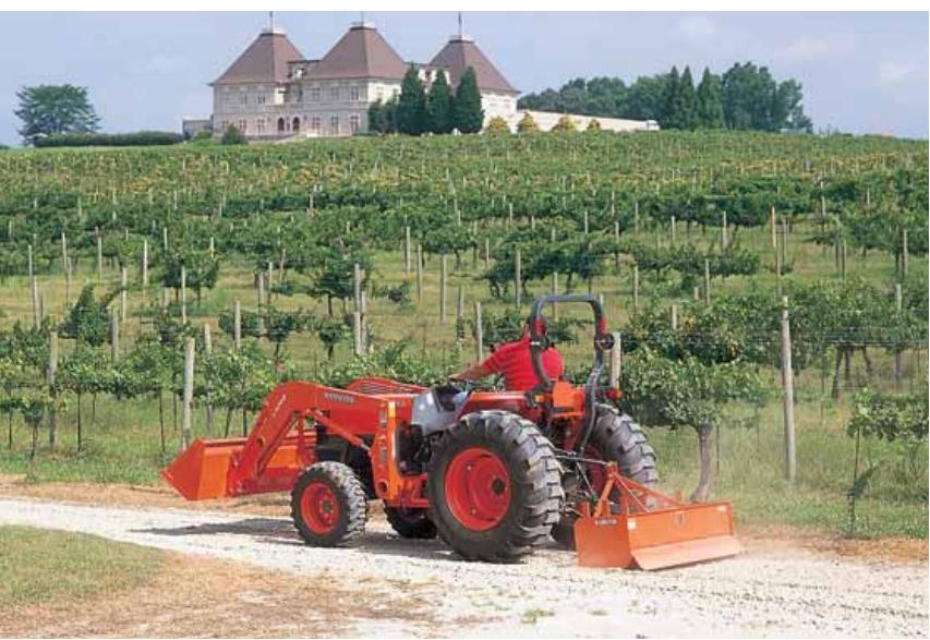 KUBOTA L4100 - Attelage 3 points - 1