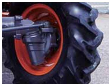 KUBOTA L4100 - RM avec engrenage à pignon conique - 1