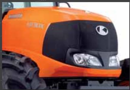 KUBOTA M130X - Capot monobloc à ouverture totale - 1