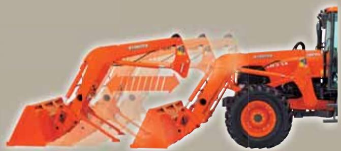 KUBOTA M130X - Puissance &amp; hauteur de levée - 2