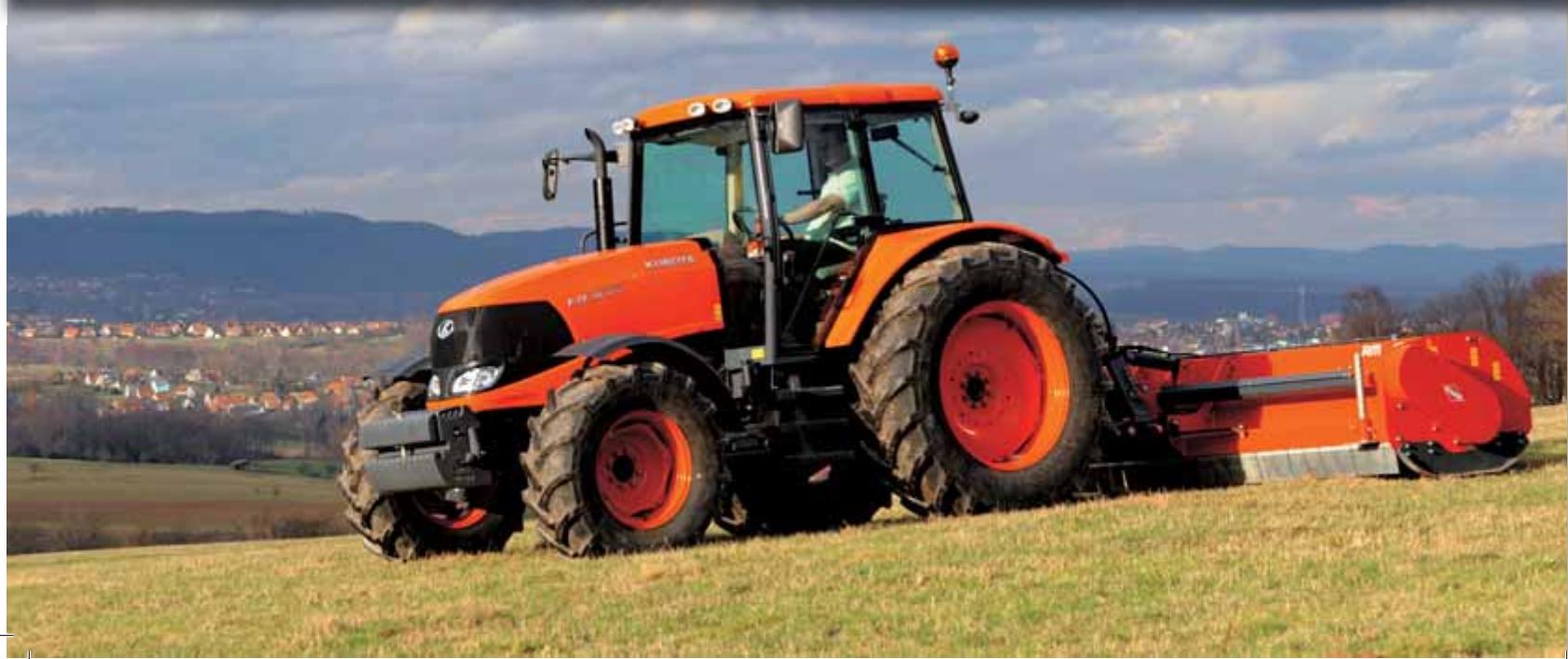 KUBOTA M130X - Rampe Commune CRS - 2