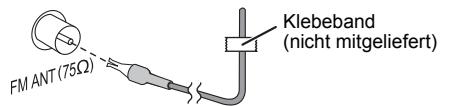 PANASONIC SC PMX100 - Schlieben Sie die Antenne an. - 1
