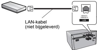 PANASONIC SC PMX100 - Gebruik van een LAN-kabel - 1