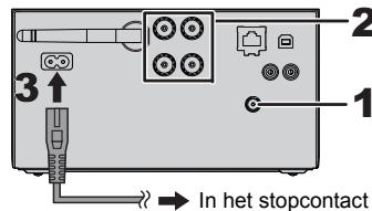 PANASONIC SC PMX100 - Alles aansluten - 1