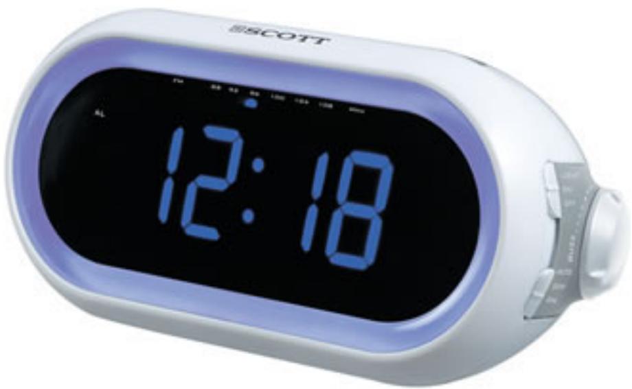 SCOTT CMX 118 - Digital klockradio - 1