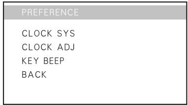 SCOTT DRX 600 - PREFERENCE SETUP - 1