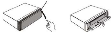 SCOTT DRX 600 - DETACHING THE FRONT PANEL - 1