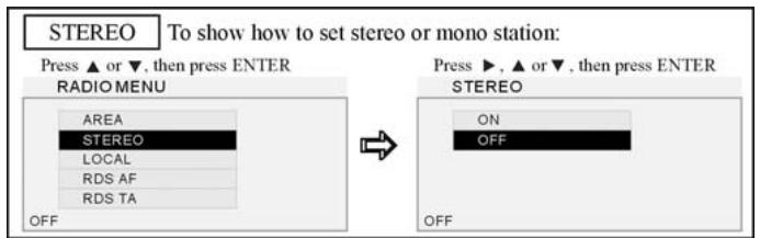 SCOTT DRX 600 - RADIO MENU - 2