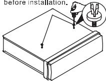 SCOTT DRX 600 - Take Out Screws Before Installation - 1