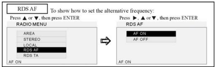 SCOTT DRX 630 - RADIO MENU - 4