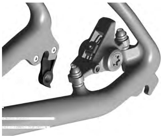 SCOTT SCALE CARBON - MONTAGE DU FREIN À DISQUE ARRIÈRE - 1