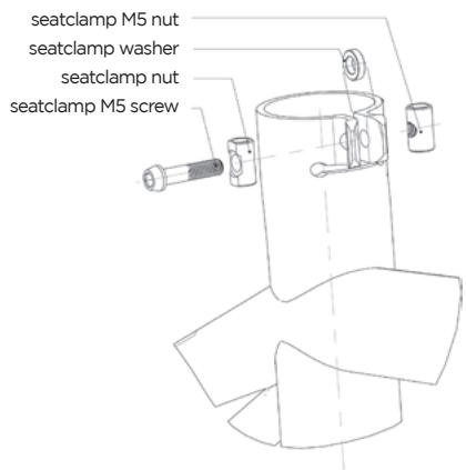 SCOTT SCALE CARBON - Collier de selle intégré: - 2