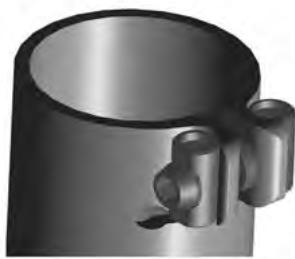 SCOTT SCALE CARBON - Collier de selle intégré: - 1