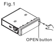 SCOTT SRX 210 - REMOVING AND PROTECTING DETACHABLE FRONT PANEL - 1
