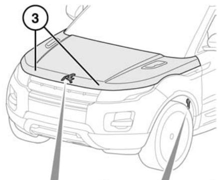 LAND ROVER RANGE ROVER EVOQUE 2011 - Reemplacement des BALAIS d'essuie-glaces - 3
