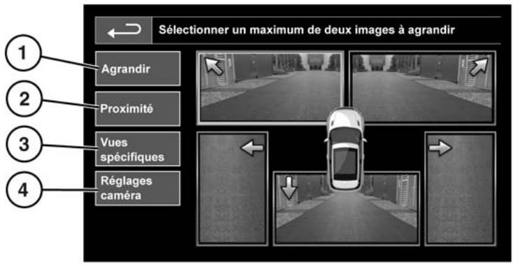 LAND ROVER RANGE ROVER EVOQUE 2011 - Systeme de cameras peripheriques - 1