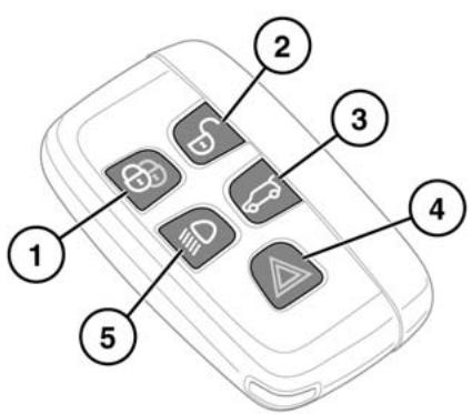 LAND ROVER RANGE ROVER EVOQUE 2011 - Deverroillage du vehicule - 1