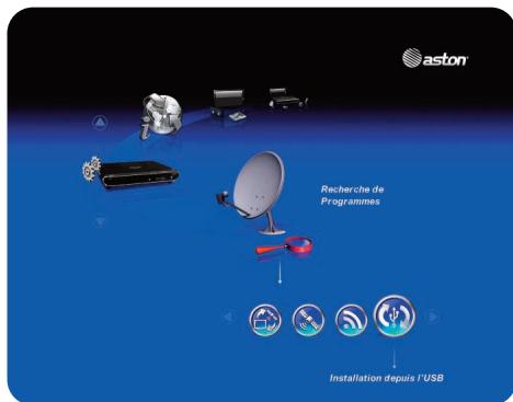 ASTON DIVA HD EASY - Installation depuis l'usb - 1