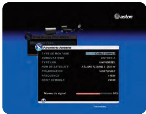 ASTON DIVA HD PREMIUM 250G - Montage FIXE - 1