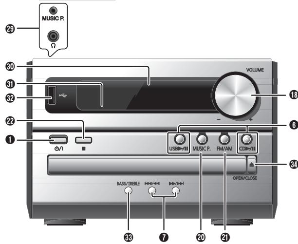 PANASONIC SC-PM02 - Collegare il cavo di alimentazione CA. - 2