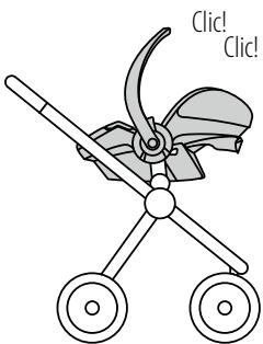 STOKKE IZI GO - Montarea pe carucior - 2