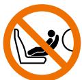 STOKKE IZI GO - Aviz pentru instalare Cu SPATELE CÂTRE SENSUL DE MERS - 1