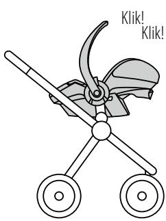 STOKKE IZI GO - Istuimen asentaminen lastenvaunuihin - 2