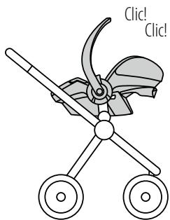 STOKKE IZI GO - Installazione su passeggino - 2