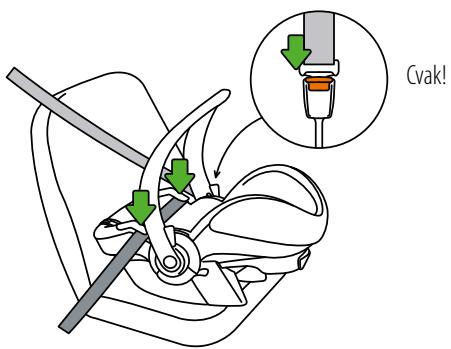 STOKKE IZI GO - Instalace pomoci pasu proti smeru jizdy - 4