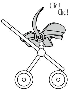 STOKKE IZI GO - Installation sur une poussette - 2