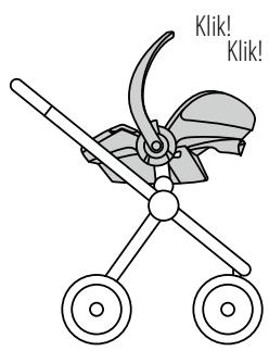 STOKKE IZI GO - Montering pa en barnevogn - 2