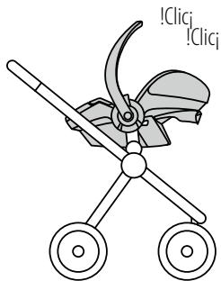 STOKKE IZI GO BY BESAFE - Instalación en carritos de paseo - 2