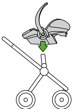 STOKKE IZI GO BY BESAFE - Mocowanie na wózku - 1