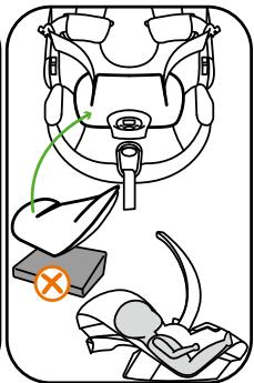 STOKKE IZI GO BY BESAFE - Montaž tylem do kierunku jazdy za pomocă pasa bezpieczerenstwa - 18