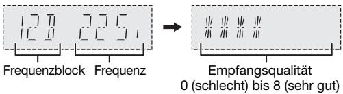 PANASONIC SCPM602 - Überprüfen der Signalqualität - 1