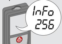 LEICA DISTO X310 - Codes de message - 1
