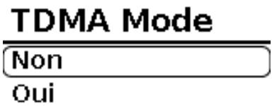 LEICA GEOACE RTK BASE STATION - Mode TDMA - contenu du sousmenu - 2