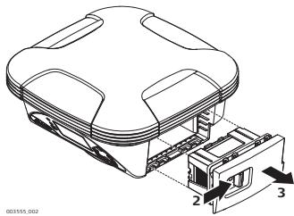 LEICA GEOACE RTK BASE STATION - Installation de la batterie interne - 2