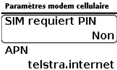 LEICA GEOACE RTK BASE STATION - Paramètres de modem cellulaire - 1