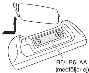 PANASONIC SCPM602EG - Förbereda fjärrkontrollen - 1