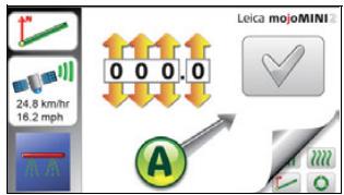 LEICA MOJOMINI2 - Configuration du guidage par cap a+ - 2