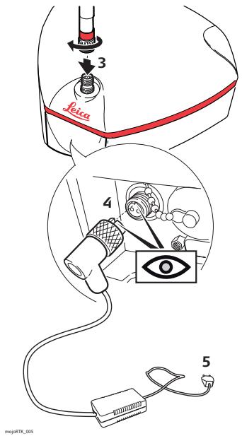LEICA MOJORTK - Configuration de la station de base - 2