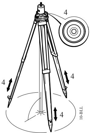 LEICA SNLL 111 - Mise en station au sol - 5