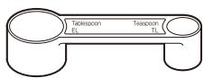 PANASONIC SD 2500 - Measuring spoon & cup - 1