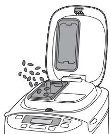 PANASONIC SD 2500 - Dry ingredients, insoluble ingredients - 1
